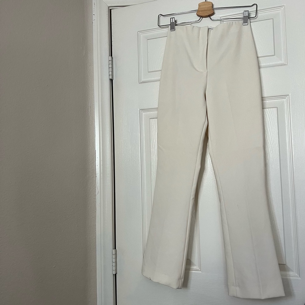 Zara Mini Crop Flare Trousers